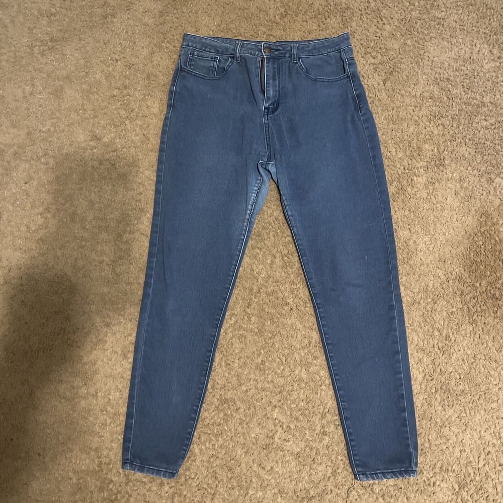 Forever 21 Womens Jeans Blue Size 31 Low Rise Skinny Leg Wash